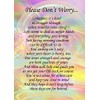 Don't Worry Poem Verse Greeting Card