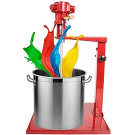Mezclador de pintura neumática, agitador de acero inoxidable de elevación automática de acero inoxidable para mezcla de hidrosol