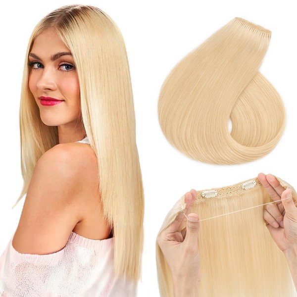 TESS 55 cm Flip In Real Hair Extension Blonde with