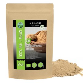 BIO Löwenzahnwurzel gemahlen (250g), Bio Löwenzahnwurzel getrocknet, Löwenzahn Wurzel aus Wildsammlung, Löwenzahn Tee Bio, Löwenzahnwurzeltee 100% natürlich