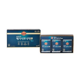 Dongwoncheojeenin 동원천지인 메가사포니아 골드 홍삼 (60캡슐) Dongwon Heaven Ginseng Mega Saphonia Gold (60 Capsules)