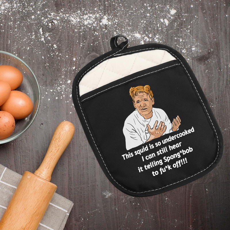 JNIAP Chef Ramsay Pot Holder Chef Ramsay Kitchen Gifts This