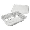Juvale 20-Pack Half Size Aluminum Pans with Lids - 9x13