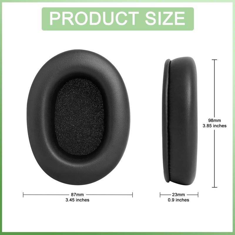 hopopower Replacement Ear Pads for Sony MDR-7506 MDR-V6 MDR-V7 MDR-CD900ST
