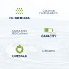 External Fridge Water Filter fits Beko fridges: GNEV321APX, GNEV320APS, GNEV320S