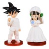 goku 2 Figuras Pastel Boda Goku Y Milk Dragon Ball