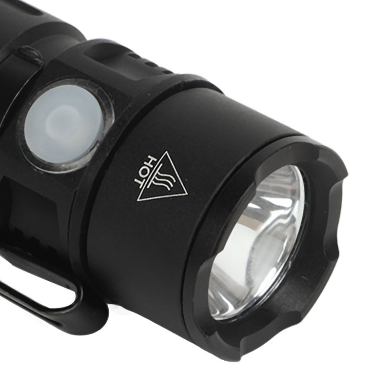 800LM Mini Flashlight Small Pocket EDC Light USB Rechargeable Keychain