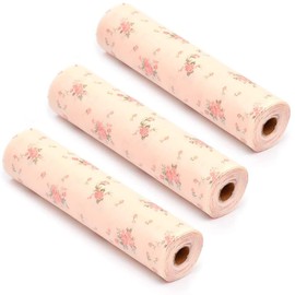 Alunsito Shelf Cabinet Liner, Non-Adhesive Kitchen Cabinet Liner, Drawer Liners, Shelf Liners Drawer Mat for Cupboard Bathroom Storage Shelves Refrigerator Liners, 11.8x118in, 3 Rolls