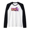 Pop Star Energy Retro 80s Music Aesthetic Vaporwave Vibes Raglan