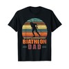 Biathlon Dad Funny Biathlete Shooting Skiing Enthusiast T-Shirt