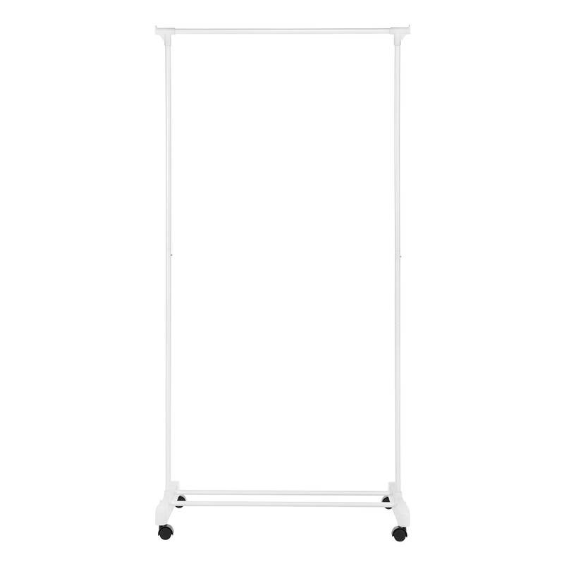 Whitmor Rolling Garment Rack White