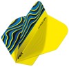 RED DRAGON Hardcore Radical Yellow Wave Dart Flights - 4