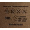 WAS Cotton Cord with Polyester Core 9 mm 50 m
