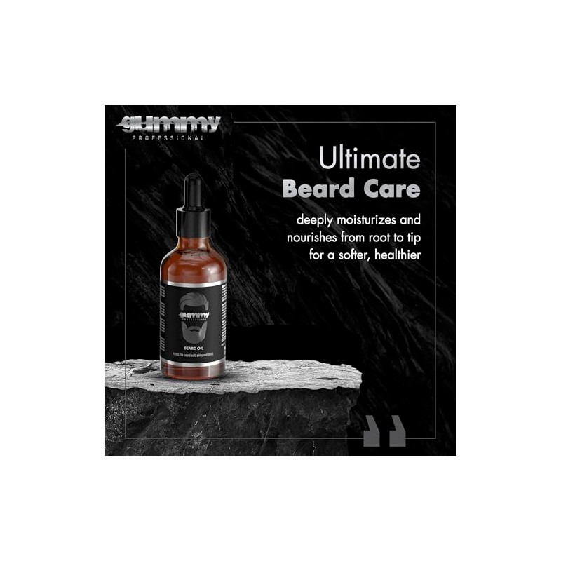Gummy Beard Oil 1.69 fl.oz -%100 Natural Ingredients, 50 ml