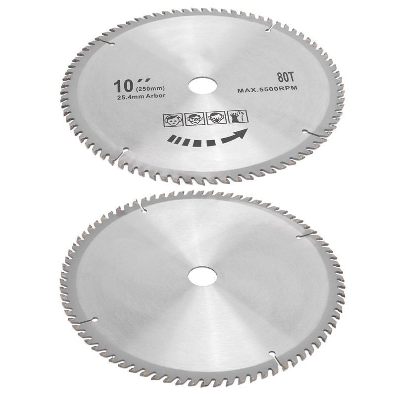 10 x 80T 254mm Circular Saw Blade Cutting Disc Woodworking