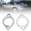 2PCS 2 2.5in Exhaust,Flanges,2PCS 2 2.5in Exhaust Flange Contion Kit