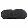 isotoner Women's Microsuede Sage Hoodback | Memory Foam Slippers, Black