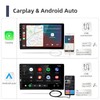 Single Din Car Stereo Apple CarPlay Android Auto, Hodozzy 1