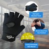 Ventilated Weight Lifting Gym Workout Gloves with Wrist Wrap Support