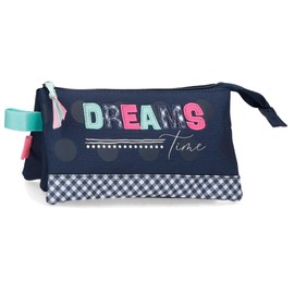 Movom Dreams Time Triple Case Blue 22x12x5 cm Polyester, Blue, Triple Case