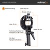 walimex pro Universal System Flash Holder Bracket Black