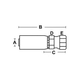 Stevens Lake Parts Set of 10 Female Jic 37° Swivel Straight Crimp Coupling Various Applications & Models FJX-08-10 HU0810NJ HY08-10FJ HYM40-0012_*_2