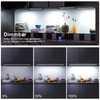 WOBANE Under-Unit Light Kitchen LED Dimmable, Hand Motion Activated, Bright