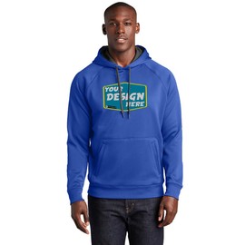 General Tag Custom Tech Fleece Hooded Sweatshirt - Pill- Resistant with Graphite Mesh Hood Lining and Athletic Design