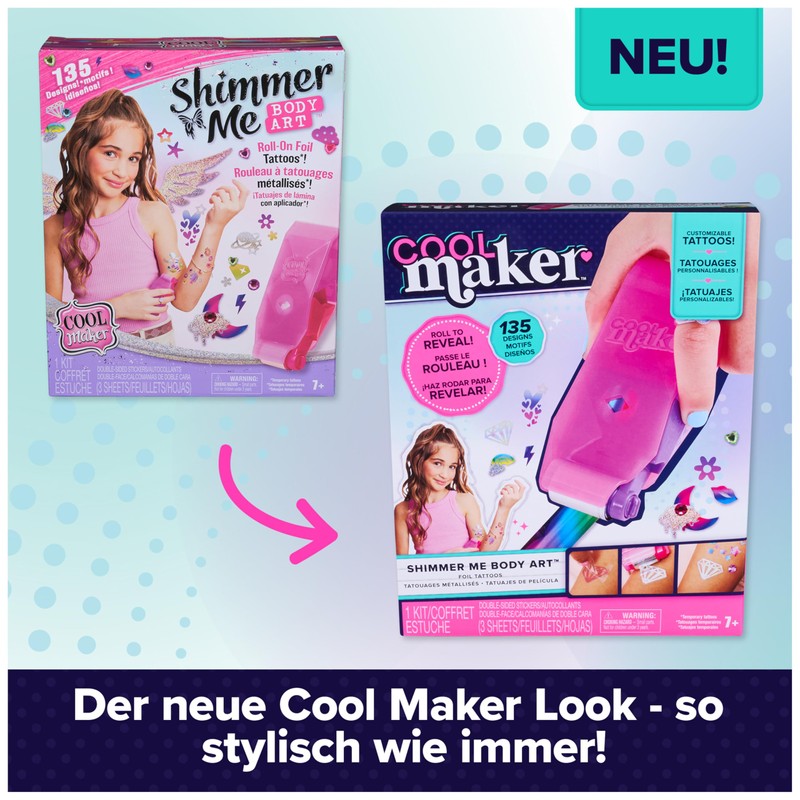 Cool MAKER Shimmer Me Tattoo Studio - Shimmering Tattoos with