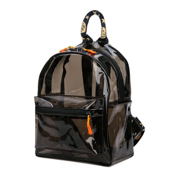 TINYAT Clear Backpack Waterproof Cute Clear Mini Stadium Approved Backpack