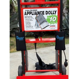 Inflatable Air Wedge with Heat-Welded Cinch Straps - Multi-Use Cargo Stabilizer, Moving Pad, Tool Spacer, Vehicle Leveler for DIY, Contractors, Glass, & More