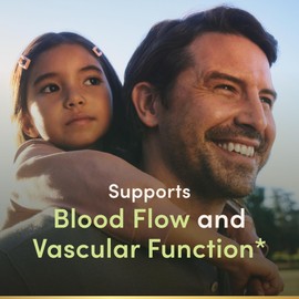 Nature’s Bounty L-Arginine 1000mg for Supporting Blood Flow and Vascular Function – Non-GMO, Gluten Free, 50 Tablets