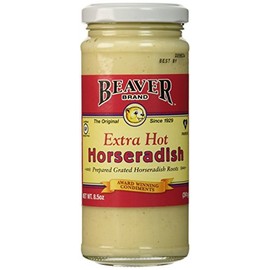 Beaver Hot Horseradish, 8.5 oz