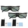 DLP Link 3D Glasses Rechargeable 144Hz Refresh Left Right Eye