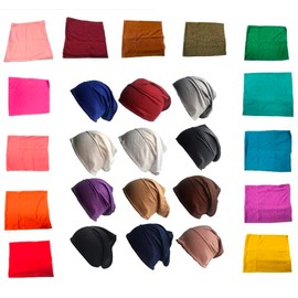 SHOES LANE Women's Multi Coloured Polyester Cap, Assorted Colours, One Size Fits All, Casual, Adult, Beanie, Cap
