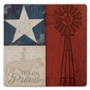 Thirstystone Texas Proud Decorative Heat Tolerant Stone Trivet with Non-Skid