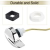 1pcs Universal Toilet Flush Lever Handle, Side Mount, Brass Material,