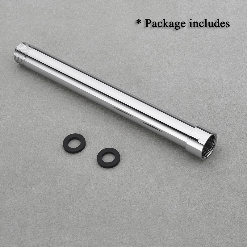 Shower Arm Extender, BSTIIU 8 Inch Shower Head Extension Arm,