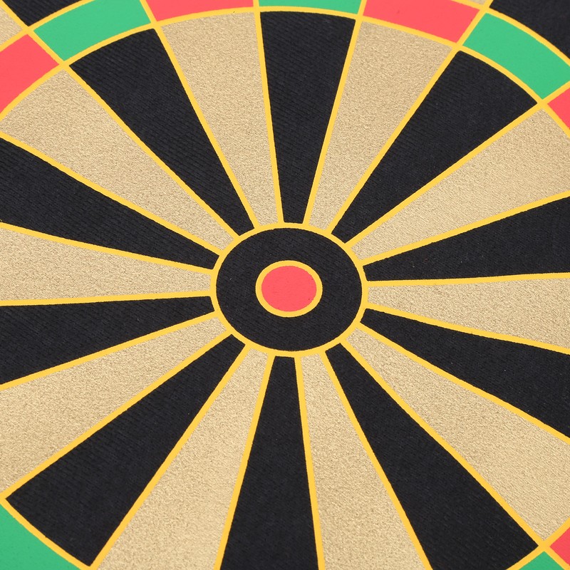 15in Magnetic Dart Board with 6 Dart Safety Magnet Doublesided