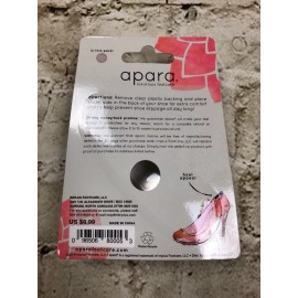 Apara Gel Heel Appeal Heel Liners, 2 Pair Peel And Stick