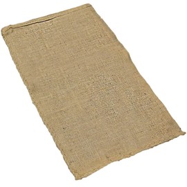 Single Heavy Duty Large Natural Hessian Bag Jute Sisal Sack for Flood Rescue Garden Produce Chaff Farm Storage Animal Clothes Cover Landscaping 60cm W x 100cm H