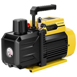 SPECSTAR 110V 1/3 HP 4.5 CFM Single Stage Rotary Vane HVAC Air Vacuum Pump for R12 R22 R134a R410a Systems 330ml Oil Included