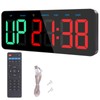 PELLOR Gym Timer Clock, Interval Timer with Function Mode Display,