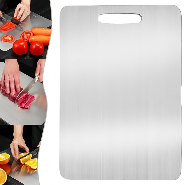 2025 New Titanium Cutting Board, Cutting Boards for Kitchen, Stainless