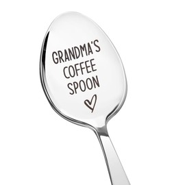 Nanny Grandma Birthday Gifts for Nan Nana Granny Retirement Christmas Gifts for Grandmother Gift for Grandma Tea Coffee Lover Gifts for Mimi Gift for Nanny Birthday Present for Nana Grandma Spoon