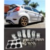 Extreme Online Store Rear SILVER Spoiler Lip Wing Riser Raiser