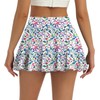 LouKeith Womens Tennis Skirt High Waisted Pleated Golf Skirts Mini