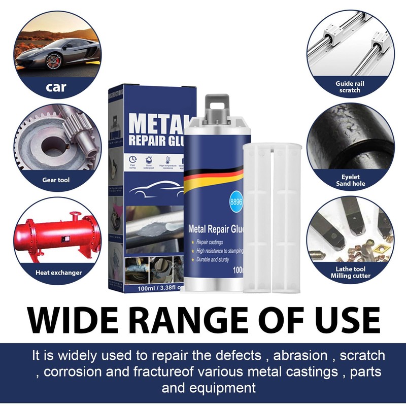 Ganbaro Metal Repair Glue, Casting Repair Glue, High Temperature Resistant