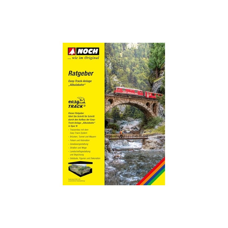 NOCH® Guide Easy-Track "The Albula Railway in Gauge N", with