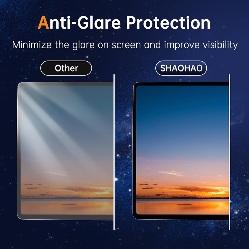 SHAOHAO 2023 2024 Chevy Silverado 1500 Screen Protector 13.4 In